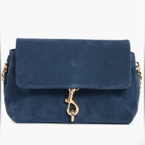 NWT REBECCA MINKOFF Edie Suede Crossbody